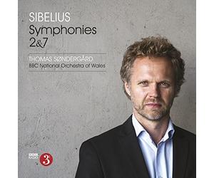 Sibelius/ Sondergard/ Bbc National Orch Of Wales - Symphonies Nos. 2 & 7