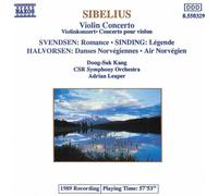 Sibelius/Svendsen/Sinding/Etc - Con Vn/Romance/Legende/Etc
