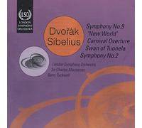 Sibelius:The Swan Of Tuonela,Symphony No.2 Dvorak:Symphony No.9,Overture 'Carnival'