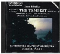 Sibelius: The Tempest (La Tempesta) / Jarvi, Gothenburg Symphony Orchestra - CD