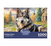 Siberian Huskies Puzzle D'Arte Da Museo - 1000 Pezzi Con Riproduzioni Di Qualità Museale - L'Idea Regalo Di Festa Per Adulti E Conoscitori 14+ 38x26cm/1000pcs