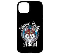 Siberian Husky Addict Cane Mamma Puppy Colorful Pet Fur Baby Custodia per iPhone 15 Plus