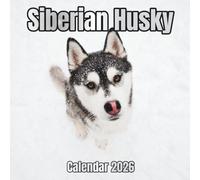 Siberian Husky Calendar 2026: 12 Months Organizer From January to December