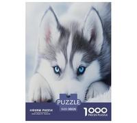Siberian Husky Jigsaw Puzzle Impossible 1000 Pezzi Decorazione Per La Casa. Giochi Rilassamento E Intelligence Per Adulti E Bambini Da 12 Anni 38x26cm/1000pcs