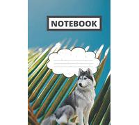 Siberian husky Note book for pet lover | 6 x 9 | 120 pages