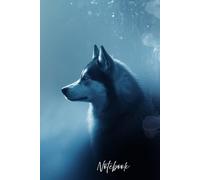 Siberian Husky Notebook: Beautiful Husky Dog Lover Journal - Aesthetic Siberian Husky Design for Writing, Notes and Ideas