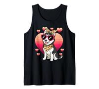 Siberian Husky Valentines Day Huskies Canotta