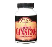 Siberiano Eleuthero 2500 MG 100 Capsule Da Imperial Elixir/Ginseng Company