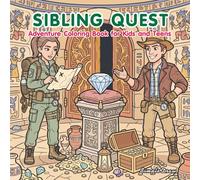 Sibling Quest: Adventure Coloring Book for Kids and Teens