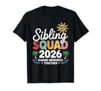 Sibling Squad 2026 Making Memories Summer Trip Matching Maglietta