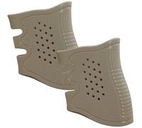 Sibo - Impugnatura Antiscivolo in Gomma (2 Pezzi) - Grip Ergonomico Universale per Softair - Accessorio Comfort per GBB AEG - Copertura per Manico Airsoft (Tan)