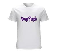 SIBOER Deep Purple Band T-Shirt Men's Sizes White XXL