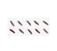 Sibomtex, 10 inserti in carburo di tungsteno, per scanalature, separazione, tornitura, solidi, buone prestazioni, MGGN