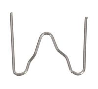 Sibomtex, 100 pezzi per paraurti auto, saldatrice in plastica, per saldatura, borchie, aspetto riparatore, riparazione standard, pre-tagliata, graffetta