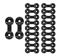 Sibomtex, 20 clip in plastica per parasole, in plastica, per tende da sole, per serra, giardino, agricoltura, tessuto parasole