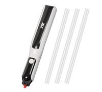 Sibomtex - Colla elettrica a caldo, portatile, senza fili, strumento di estrusione di colla al litio da 7 mm, applicatore Gluestick per la casa, fai da te, artigianato, articoli adesivi fatti a mano