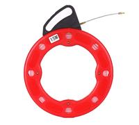 Sibomtex - Estrattore per bobine di nastro in fibra di vetro, 15 m, conduttivo per cavi elettrici con custodia a impatto elettrico o comunicazione, utilizzabile per cartongesso soffitto sotto tappeto