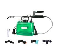 Sibomtex - Irrigatore elettrico da giardino a spalla, dispositivo di irrigazione per piante da giardino, lunghezza asta regolabile, strumento multifunzionale per agricoltura