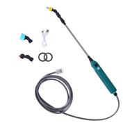 Sibomtex - Irrigatore elettrico per piante da giardino, dispositivo di irrigazione per fiori, lunghezza asta regolabile, strumento multifunzionale per agricoltura