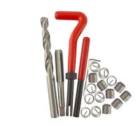 Sibomtex - Kit di 20 inserti filettati metrici, M5, M6, M8, M10, M12, M14, Helicoil Car Pro Coil Tool M10 x 1,5