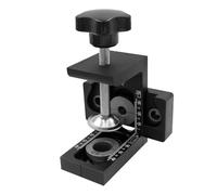 Sibomtex - Kit di doweling Jig Pocket Hole Jig in legno verticale e staccabile per mobili, perforatore per fori di collegamento, strumenti di carpenteria