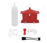 SIBOMTEX - Kit di pulizia della catena della moto, spazzola per la pulizia della catena, strumento per la pulizia degli ingranaggi, dispositivo lubrificante per moto e bici
