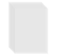 Sibomtex - Pellicola trasparente FEP, 280 x 200 mm, spessore 0,1 mm, alta resistenza di trasmissione, compatibile con stampanti 3D Wanhao D8 D7 DLP Photon SLA in resina UV, 10 pezzi