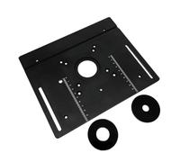 SIBOMTEX Router Tabella Inserto Piastra In Lega di Alluminio Fresatura Legno Flip d Taglio Macchina Incisione Strumento Ausiliario Panchine Lavorazione Del Legno