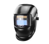 Sibomtex - Saldatura a ricarica solare automatica con oscuramento automatico, montaggio su testa, schermo LCD per saldatura ad arco, smerigliatura e taglio