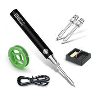 Sibomtex Saldatura compatta su saldatura USB senza fili su strumenti di saldatura portatili più sicuri per la casa penna di saldatura portatile fai da te
