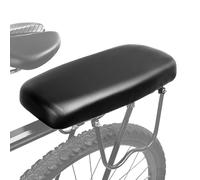 SIBOMTEX - Sedile posteriore per bicicletta, mountain bike, in pelle ecologica in poliuretano, morbido e confortevole, cuscino per portapacchi posteriore per bambini