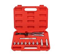 Sibomtex - Set di 11 pinze per rimozione e installazione di valvole automatiche, kit di strumenti per la rimozione dell'olio, pinze per l'estrazione di valvole automatiche, pinze a molla