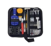 Sibomtex - Set di 147 attrezzi per orologi Repa, apri cassa, cacciavite, barretta a molla, perno di collegamento del cinturino, orologio da polso, set di strumenti Repa