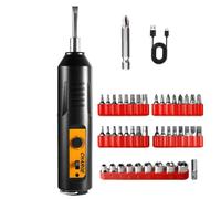 Sibomtex - Set di cacciaviti elettrici ad alta precisione, multifunzionali, per ricarica USB, set di strumenti di riparazione elettronici, per telefoni cellulari, computer, elettrodomestici