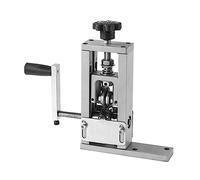 Sibomtex - Spelapatate elettrico portatile per uso domestico, 1-25 mm, con supporto a manovella, da utilizzare con elettrico a mano