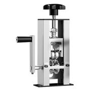 Sibomtex - Spelapatate elettrico portatile per uso domestico, 1-25 mm, con supporto a manovella, da utilizzare con elettrico a mano