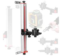 Sibomtex - Staffa di livello regolabile in lega di alluminio, montaggio stabile, con adattatore universale a vite da 14" a 58", 200 mm 400 mm opzionale