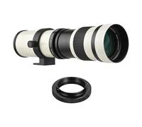 SIBOMTEX - Super teleobiettivo zoom F/8.3-16 420-800mm T2 Mount con anello adattatore AI-mount universale 1/4 filettatura di ricambio per Nikon AI-mount D50 D90 D5100 D7000 D3 D5100 D3100 D3000 D600