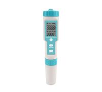 SIBOMTEX - Tester di qualità dell'acqua tascabile, multisimetrico, 7 in 1, PH/TDS/EC/ORP/S.G/salinità/temperatura, con elettrodo sostituibile, misuratore di pH C-600 per piscine, acqua potabile