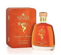 SIBONA" Decanter Grappa di MOSCATO Millesimata" 70 cl ast.legno