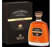 SIBONA - Grappa"Riserva BOTTE PORTO SINGLE BARREL" 70cl, 44° in astuccio