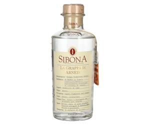 Sibona La Grappa di ARNEIS 40% Vol. 0,5l | Prodotta con vinacce selezionate di uva Arneis Dalla storica distilleria Sibona in Piemonte