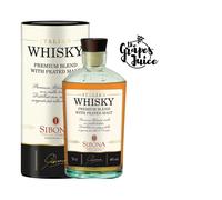 SIBONA PREMIUM PEATED BLENDED MALT WHISKY PIEMONTE ITALIA