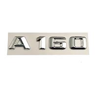 sibulv 3D ABS Chrome Lettere Auto Posteriore Tronco della Decalcomania Dell'emblema Sticker Fit for Mercedes Benz AMG A45 A160 A180 A200 A260 W176 W177 Accessori Indicatore di Badge(A160)