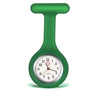 SibyTech Orologio da infermiera, con spilla, per infermieri, medici, paramedici, medici, Blu-B, Moderno