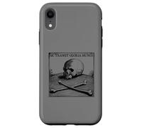 Sic Transit Gloria Mundi Motto - Teschio gotico simbolo della morte Custodia per iPhone XR