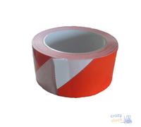 Sicad Group Nastro Segnaletico Adesivo Bianco Rosso Mt 66