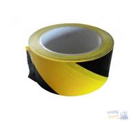 Sicad Group Nastro Segnaletico Adesivo Giallo Nero Mt 66