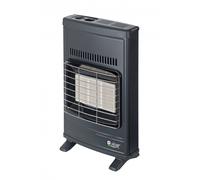 Sicar Eco 40 Stufa Infrarossi 4200 W A Metano In Lamiera Grigia