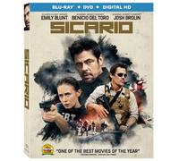 Sicario (Blu-ray) Emily Blunt Benicio Del Toro Josh Brolin Victor Garber
